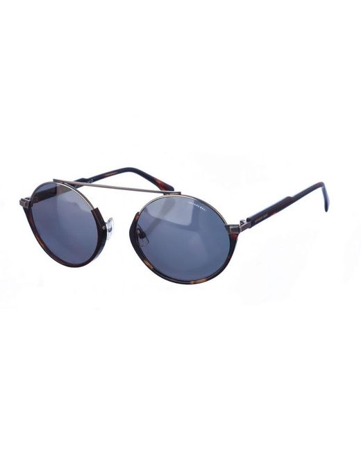 Armand Basi Blue Ab12315 Round Shape Sunglasses