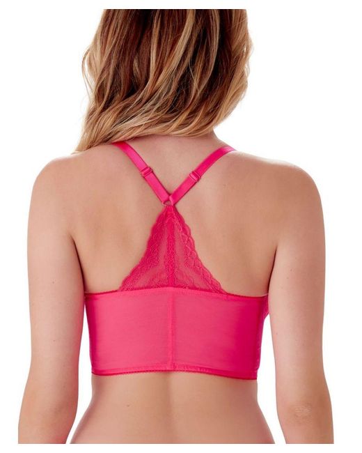 Gossard Red Superboost Lace Deep V Bralet