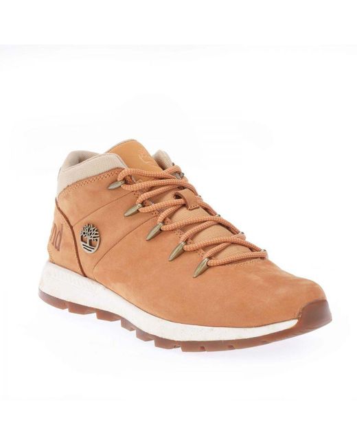 Timberland Brown Sprint Trekker Mid Lace Boots