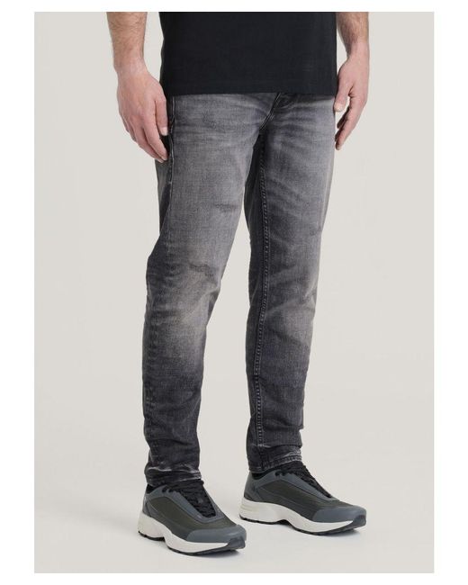Chasin' Chasin Slim-fit Jeans Evan Santine in het Blue voor heren