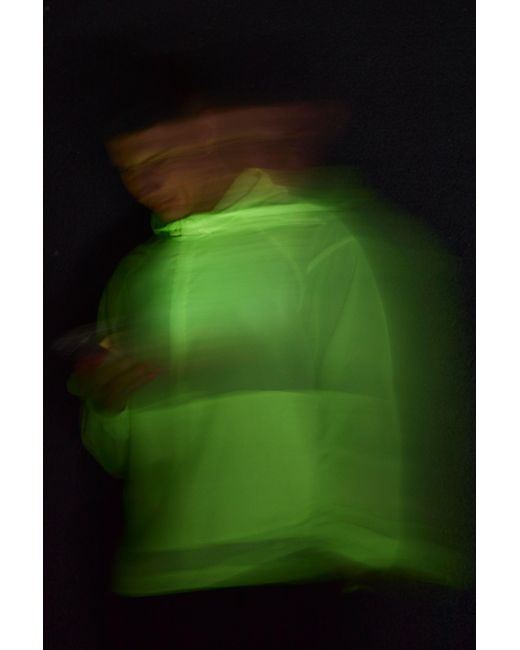BoohooMAN Green Tall Oversized Boxy Glow for men