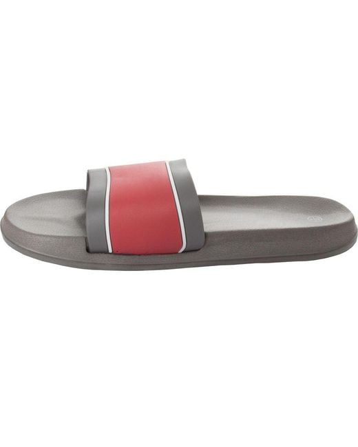Enzo Gray Slip On Sliders for men