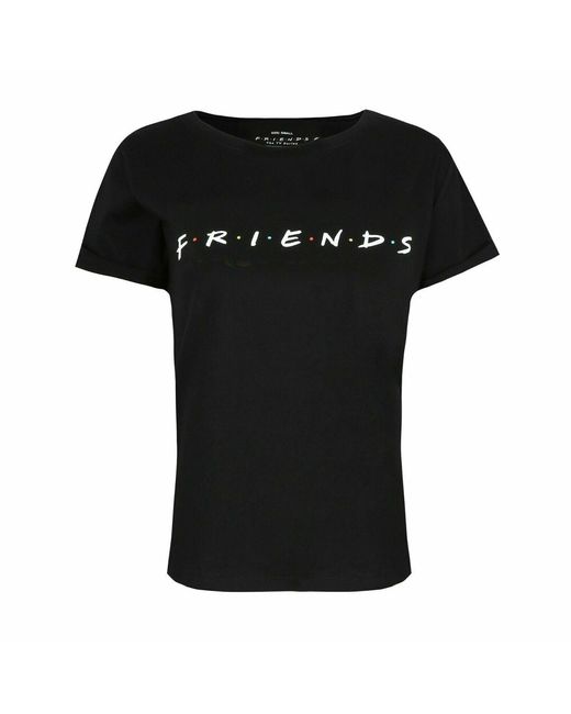 Friends Black Titles T-Shirt