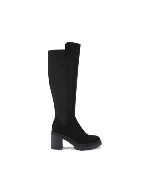 Carvela Kurt Geiger Black Boulder High Leg Boots