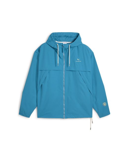 PUMA Blue Manchester City Mmq Jacket for men
