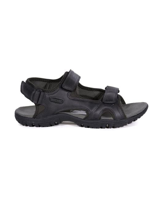 Regatta Black Great Outdoors Haris Sandals (Briar) for men