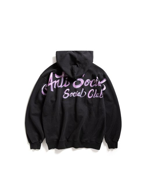 ANTI SOCIAL SOCIAL CLUB Black Anti Social Club Assc Airbrushed Hoodie