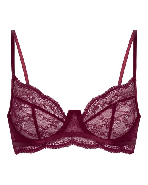 Hunkemöller Niet Voorgevormde Beugel Bh Isabelle in het Purple