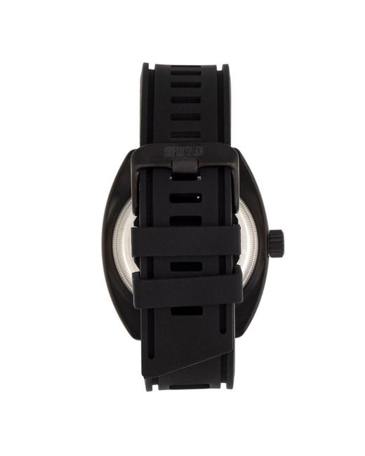 Shield Black Dreyer Diver Strap Watch for men