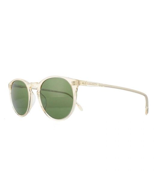 Oliver Peoples Green Sunglasses O'Malley 5183S 109452 Buff Crystal for men
