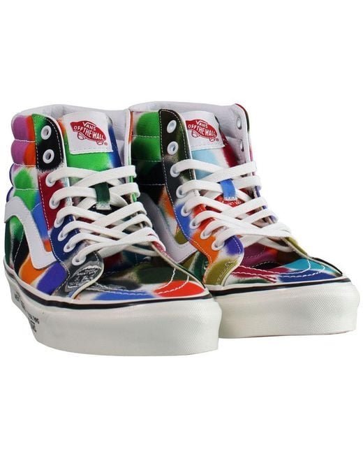 Vans Blue Anaheim Factory Sk8-Hi 38 Dx Shoes for men