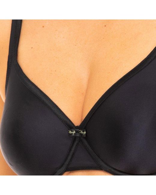 Playtex Black Underwire Bra With Cups P6393