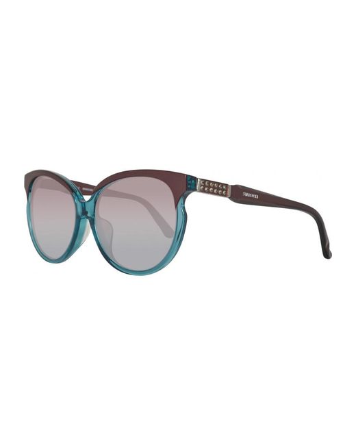 Swarovski Blue Sk0081F-5889T Sk0081F 16 5889T Sunglasses