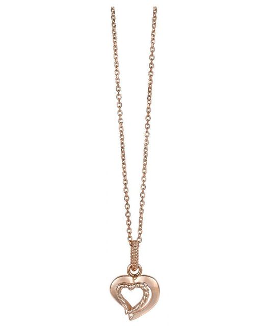 Orphelia Black 925 Sterling Chain With Pendant