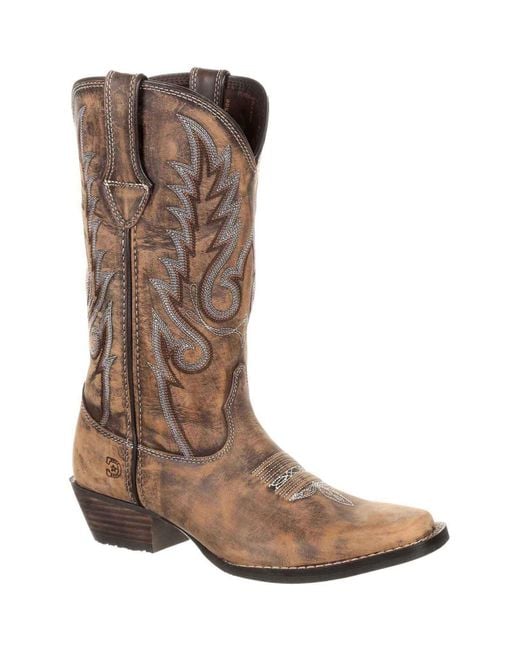 Durango Brown Dream Catcher Leather Boots for men