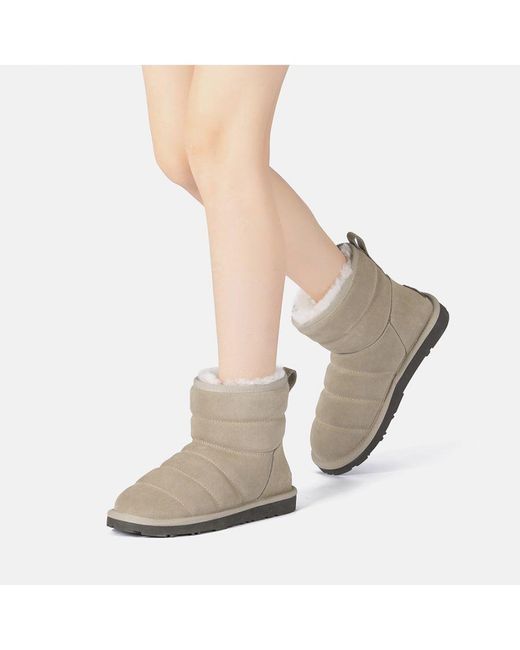 EVER AU Gray Thornbill Mini Boots