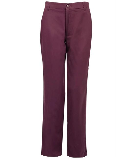 Lee Jeans Purple Stretch Chino Trousers