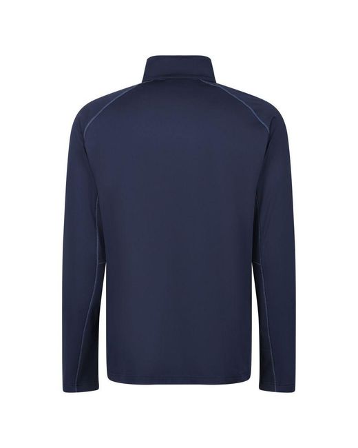 Regatta Blue Core Stretch Full Zip Midlayer for men