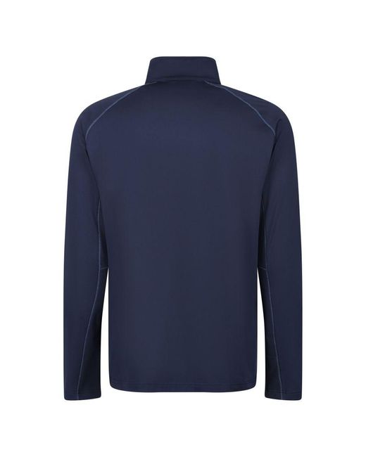 Regatta Blue Core Stretch Full Zip Midlayer for men