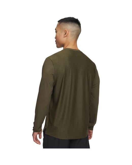 Under Armour Green Rck Chill Ls for men