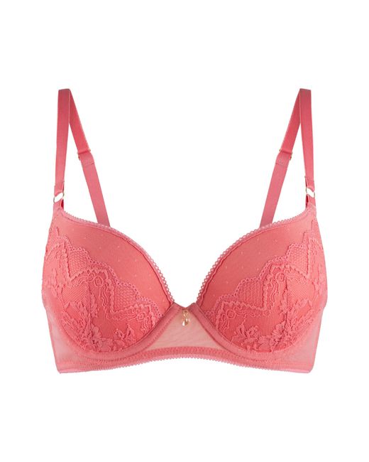 Lingadore Red Push Up Bh