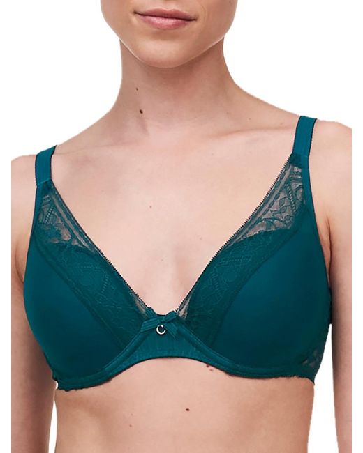 Chantelle Green Alto Plunge T-Shirt Bra