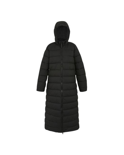 Regatta Black Ladies Elender Baffled Hooded Jacket