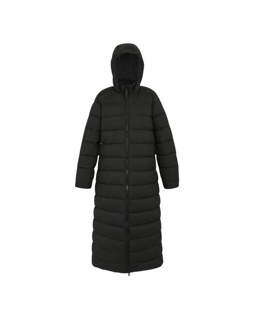 Regatta Black Ladies Elender Baffled Hooded Jacket