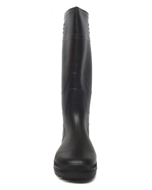 Wynsors Black Wellies Blizzard Slip On for men