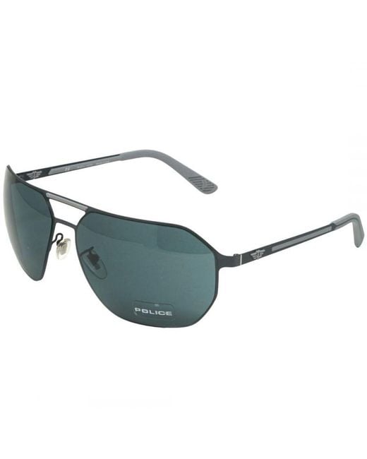 Police Blue Spl968 0180 Dark Sunglasses for men