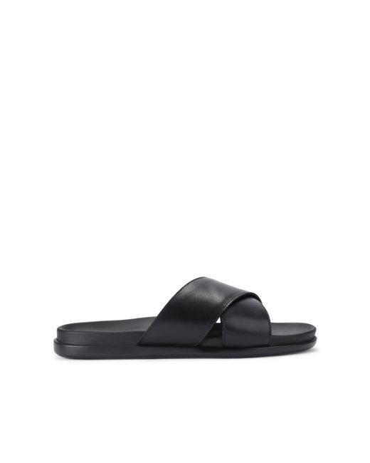KG by Kurt Geiger Blue Leather Rome Sandals for men