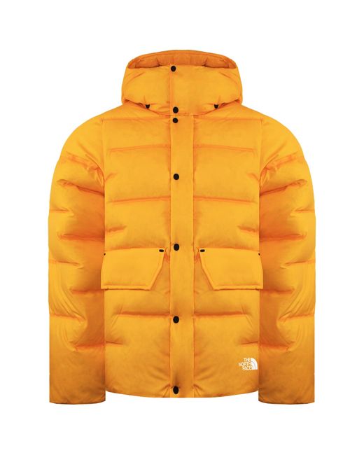 The North Face Yellow Rmst Sierra Puffer Jacket Nylon for men