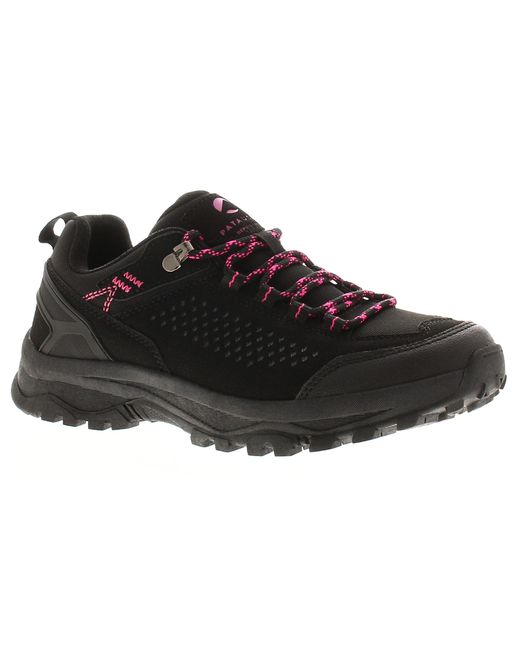 Wynsors Black Walking Shoes Trainers Drake Lace Up