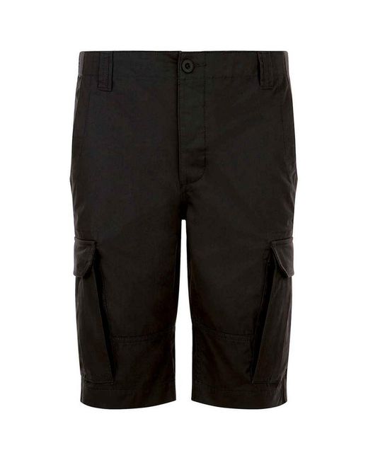 Sol's Black Jackson Cargo Shorts for men