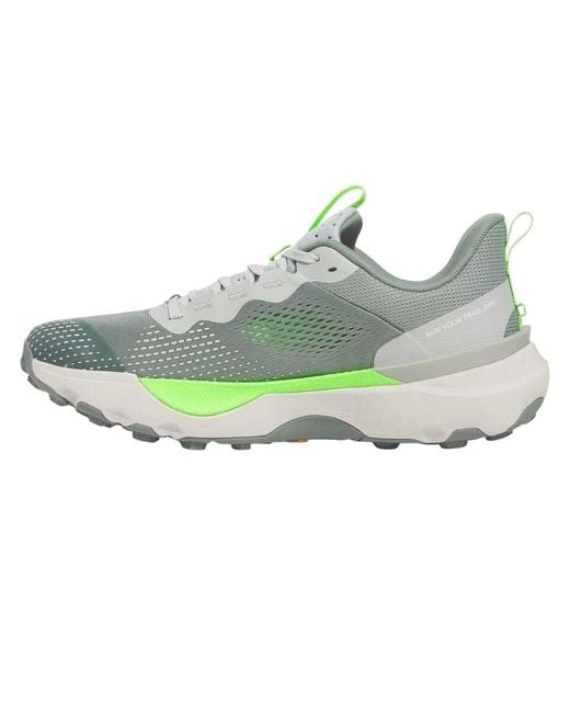 Under Armour Green Ladies Infinite Pro Trainers