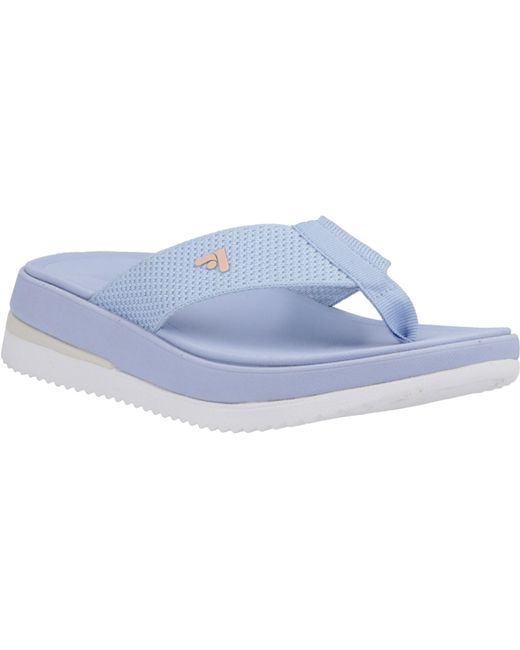 Fitflop Blue Surff Two-Tone Toe Post Ladies Summer