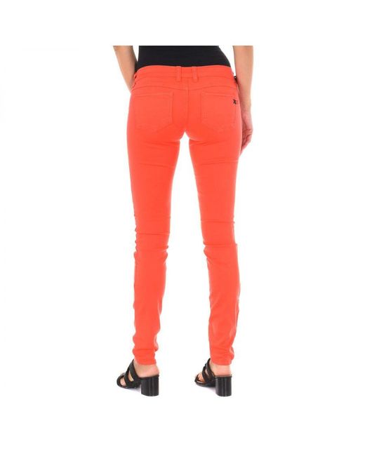 Met Red Trousers X-K-Fit