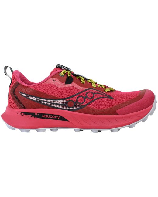 Saucony Red Peregrine 15 Running Shoes