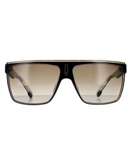 Carrera Black Shield Gradient Sunglasses