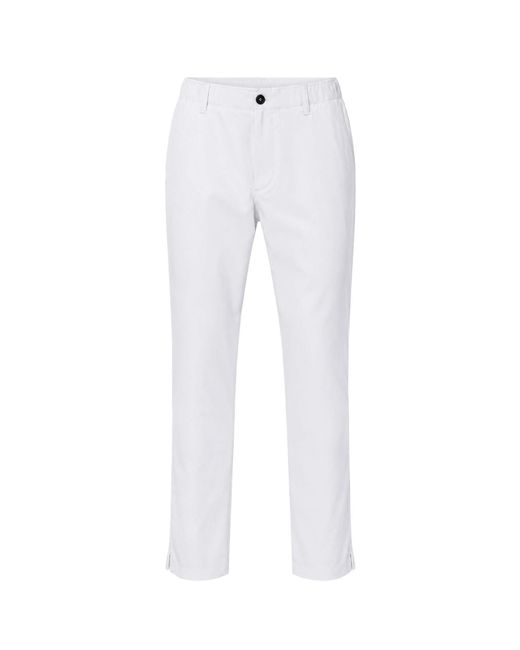 Under Armour White Showdown Golf Trousers for men