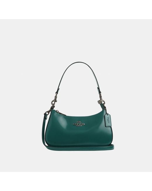 COACH Green Teri Shoulder Bag