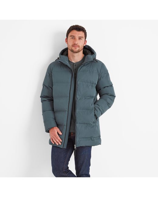 TOG24 Blue Brinkley Parka Graphite for men