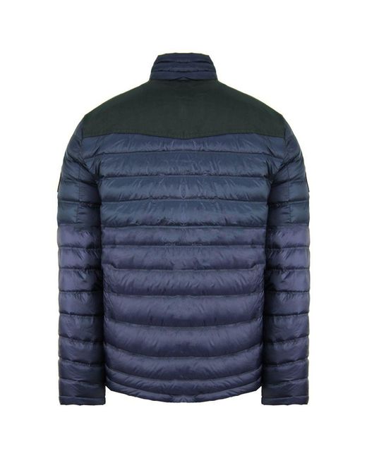 Calvin Klein Blue Nylon Padded Coat for men