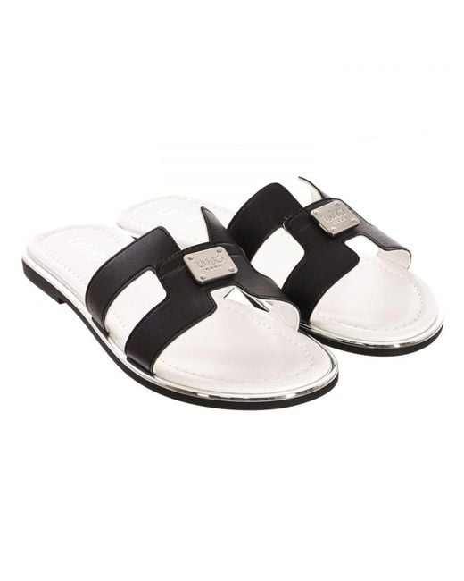 Liu Jo Black Slipper Style Sandal Sally 511 4A3711Ex014