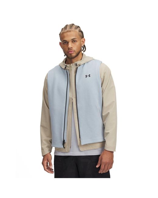 Under Armour Blue Unstoppable Lightweight Gilet for men