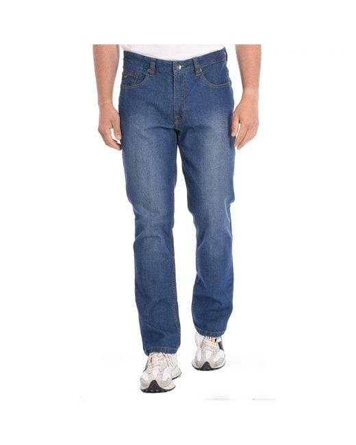Daniel Hechter Blue Long Pants 171359-26070 for men