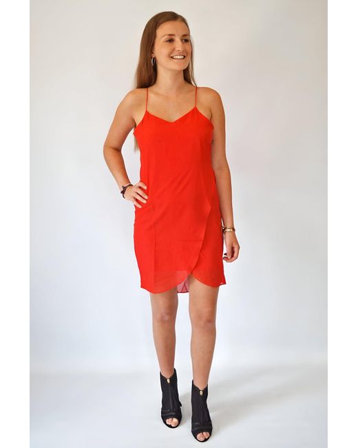 Boohoo Layered Chiffon Dress