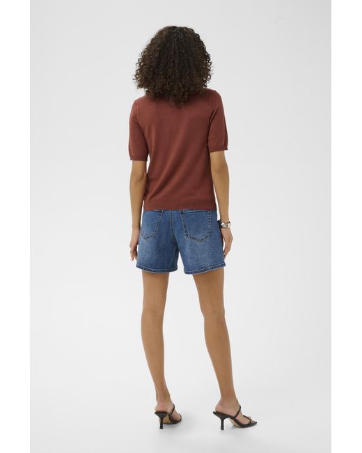Kaffe Pullover Kalizza Pullover Regular Fit in het Blue