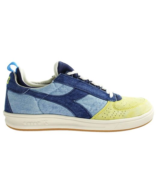 Diadora Blue B.Elite Sock Denim Lc23 Trainers for men