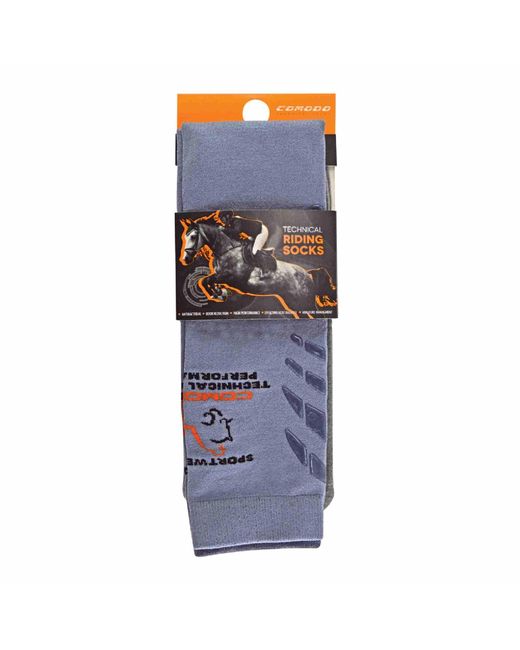 Comodo Purple 1 Pack Ladies Microfibre Knee High Horse Riding Equestrian Socks